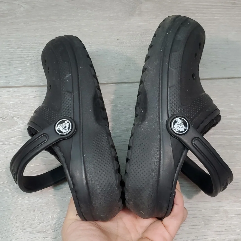 Crocs Kids Unisex Insulated Lined Classic Clogs Sandals shoes sz C11